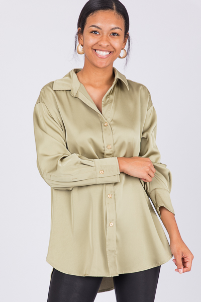 Dylan Button Down, Olive