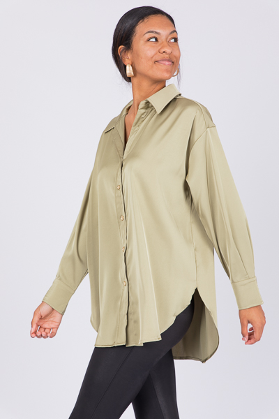 Dylan Button Down, Olive
