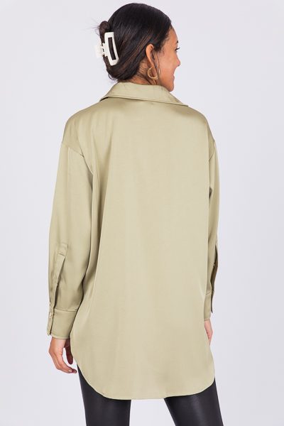 Dylan Button Down, Olive