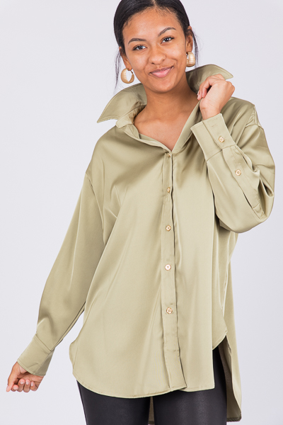 Dylan Button Down, Olive