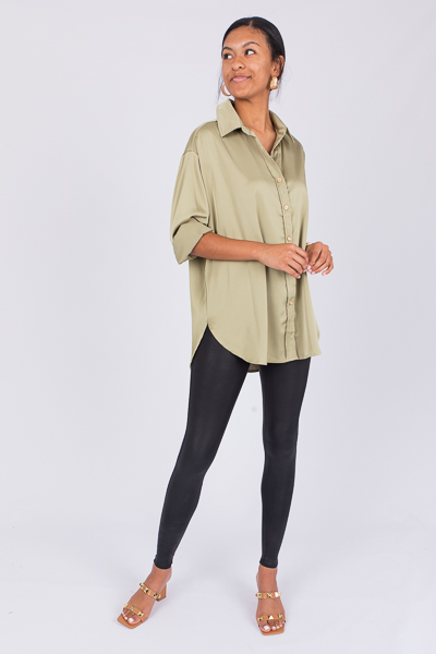 Dylan Button Down, Olive