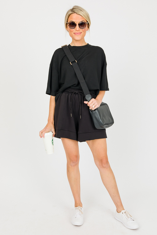 Mallory Knit Top, Black