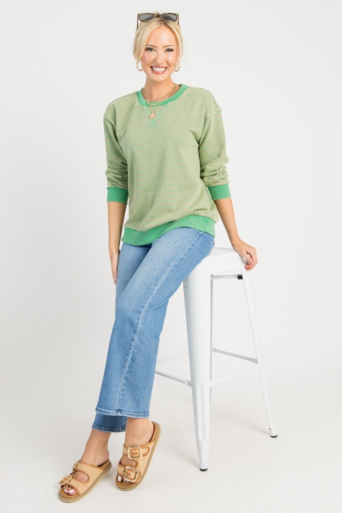 Washed Stripe Sweatshirt, Apple - 0811-22.jpg