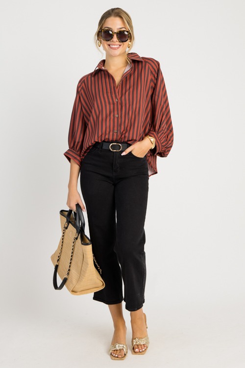 Kolly Striped Shirt, Rust - 0811-29.jpg