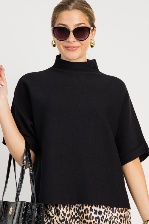 Effortlessly Chic Sweater, Black