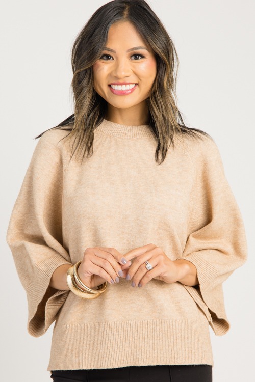 Lena Solid Sweater, Oatmeal - 0812-102.jpg