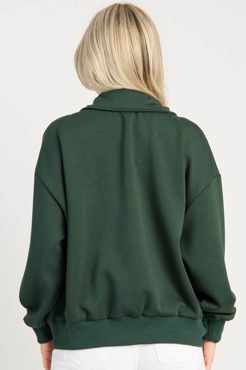 Quarter Zip Pullover, Sea Green - 0812-113.jpg