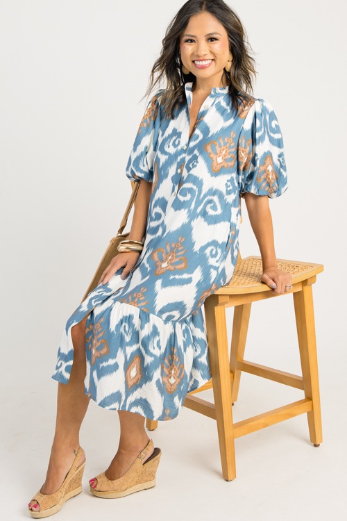Ikat Button Midi, Blue - 0812-13.jpg