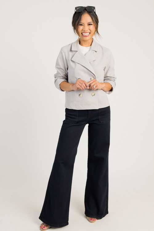 Wide Leg Flare Jeans, Black - 0812-132.jpg