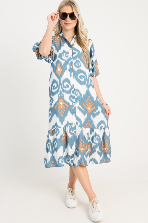 Ikat Button Midi, Blue - 0812-14.jpg
