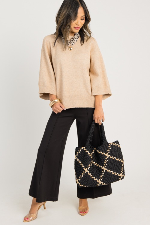 Lena Solid Sweater, Oatmeal - 0812-98p.jpg