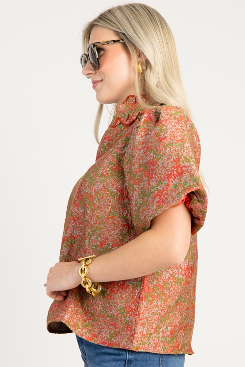 Jacquard Ruffle Collar Top, Rus - 0813-50.jpg
