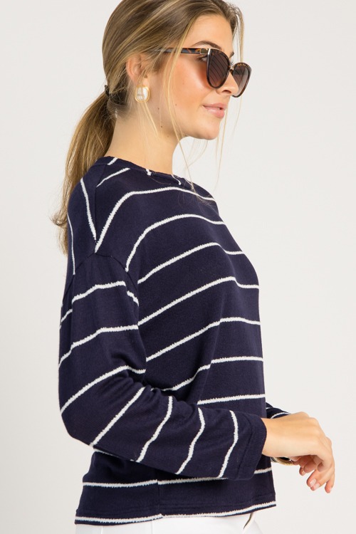 Drop Shoulder Stripe Top, Navy - 0814-147.jpg