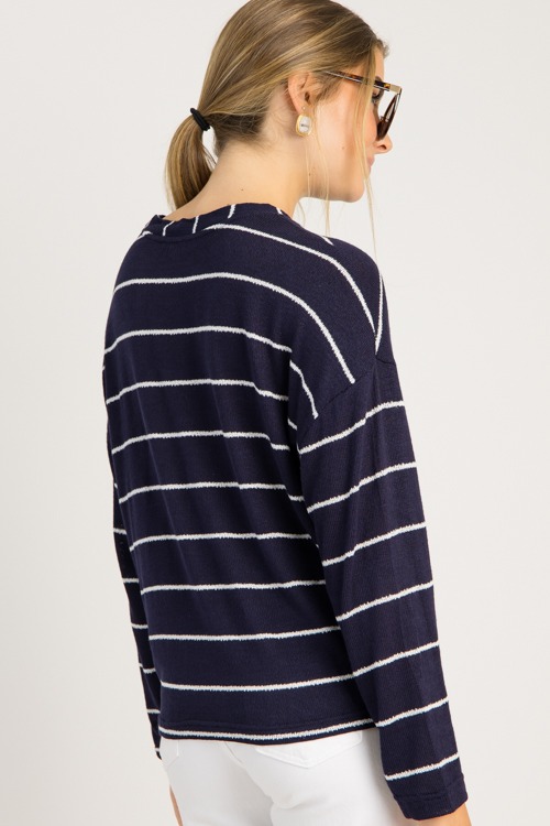 Drop Shoulder Stripe Top, Navy - 0814-148.jpg