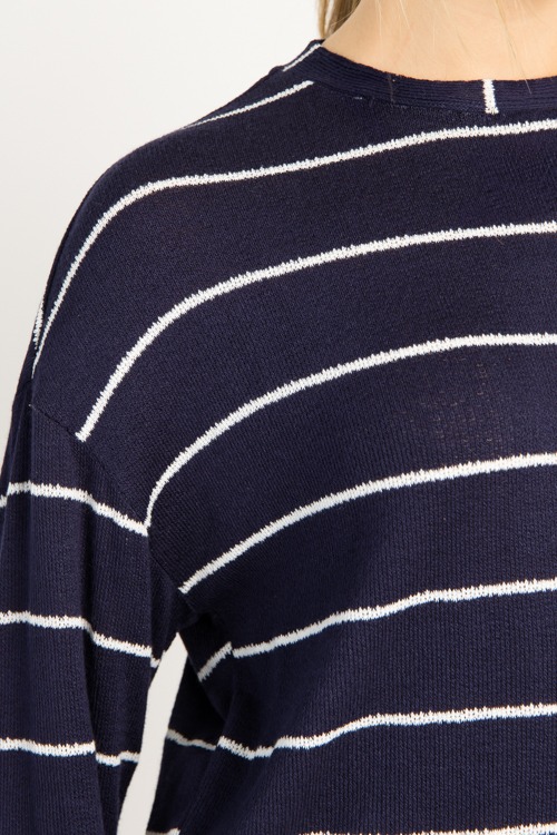 Drop Shoulder Stripe Top, Navy - 0814-149.jpg