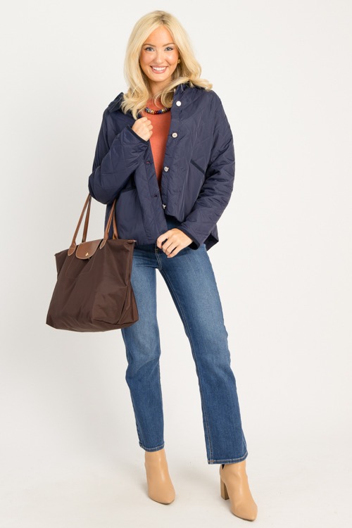 Corded Trim Quilted Jacket, Nav - 0814-154.jpg