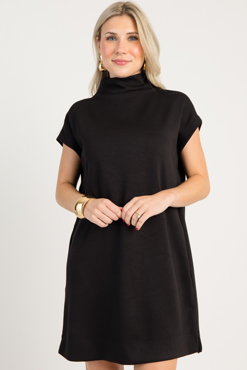 Divine Knit Dress, Black