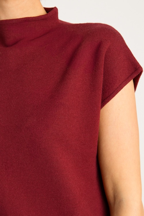 Agnes Sweater Dress, Burgundy - 0815-11.jpg