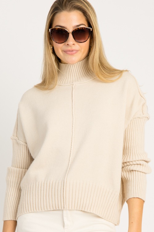 Maren Sweater, Oatmeal