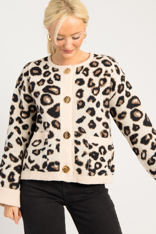 Leopard Button Cardigan, Taupe - 0815-28h.jpg
