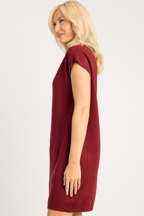 Agnes Sweater Dress, Burgundy - 0815-9.jpg