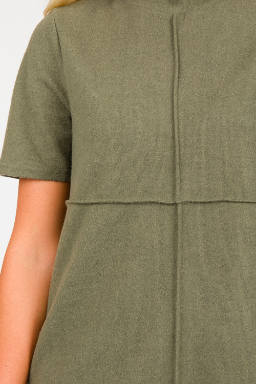 Junction Brushed Shift, Olive