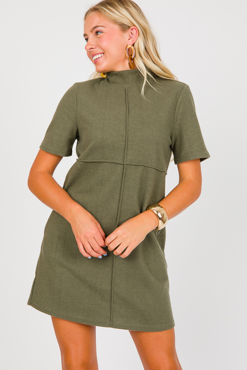 Junction Brushed Shift, Olive