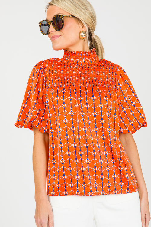 Hexagon Hammered Hoops, Gold