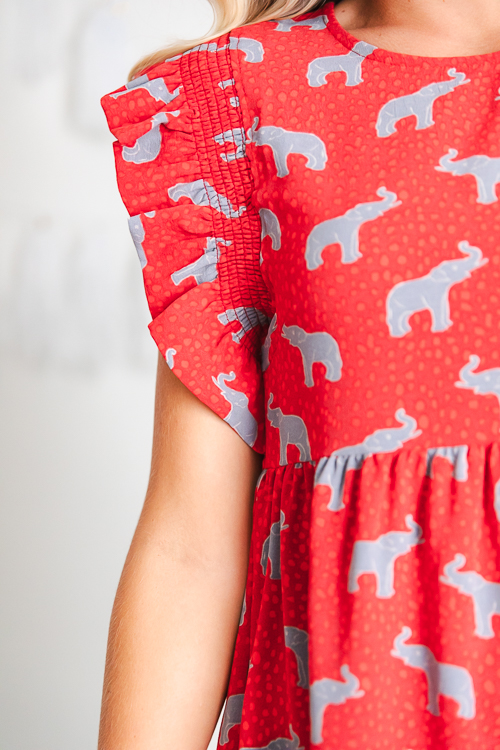 Everly Dress, Elephants