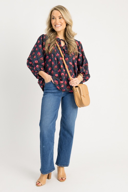 Rosalie Tie Neck Top, Midnight - 0818.103.jpg