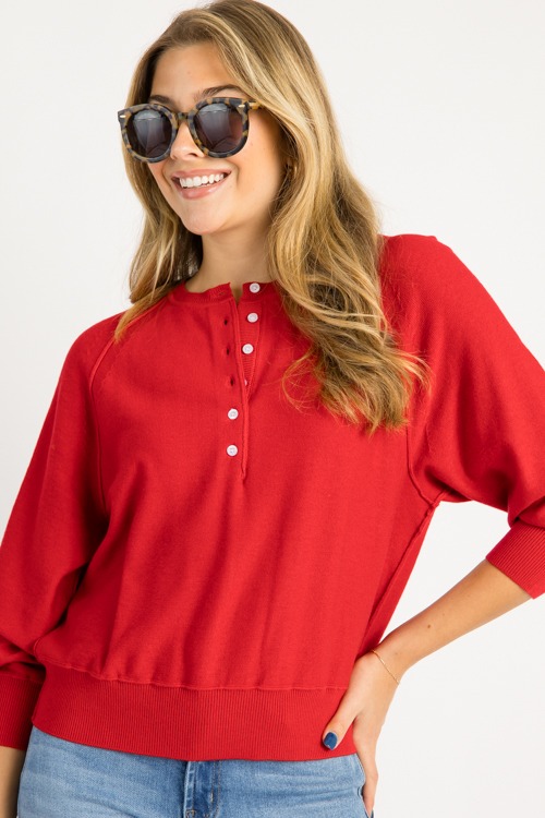 Henley Button Sweater, Red - 0818.111.jpg
