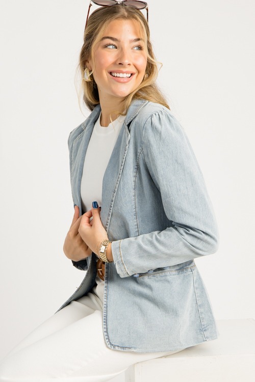 Denim Blazer, Light