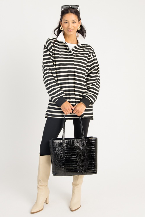 Ilona Rugby Top, Black/Cream - 0819.114.jpg