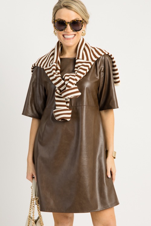 Espresso Leather Dress, Brown - 0819.61.jpg