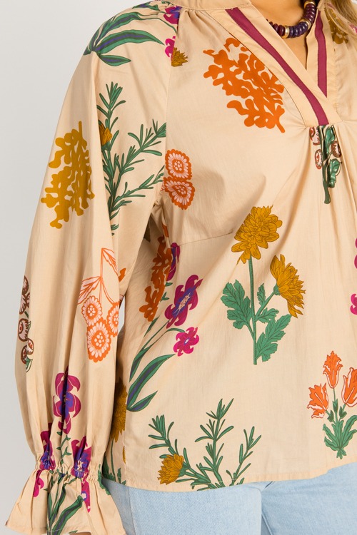 Vickie Floral Top, Tan Mix - 0820-133.jpg