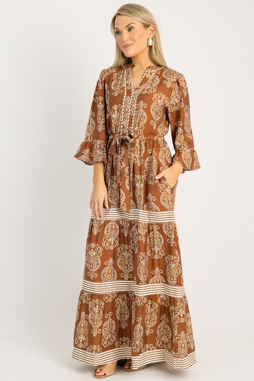 Bella Tiered Maxi, Brown - 0821-28.jpg