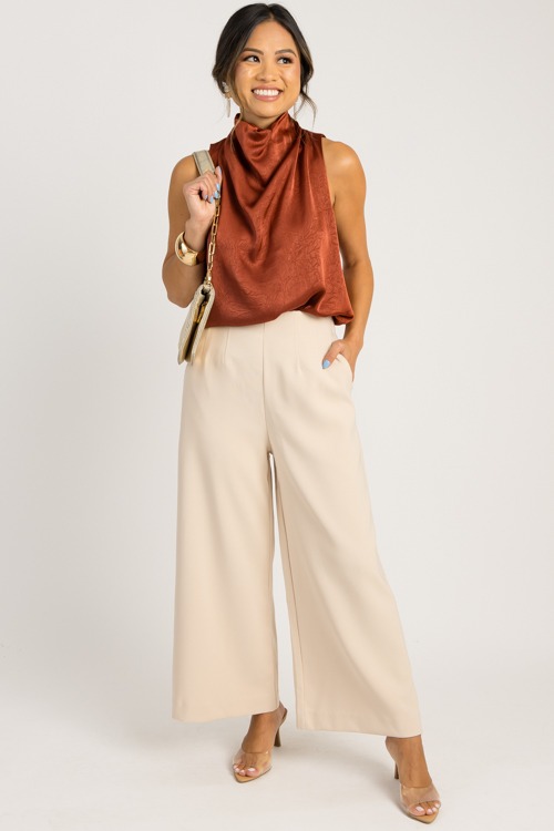 Delaney Mock Neck Blouse, Cognac - 0821-33h.jpg