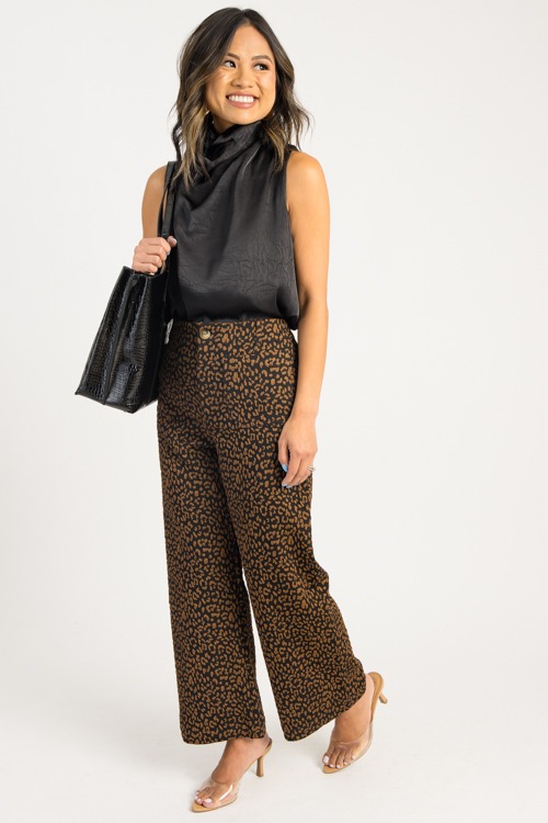 Textured Leopard Pants, Brown - 0821-4.jpg