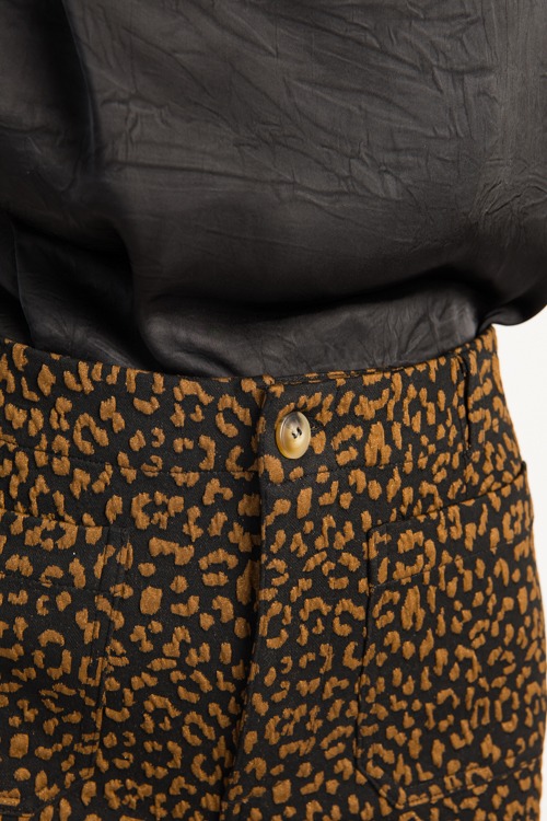 Textured Leopard Pants, Brown - 0821-7.jpg