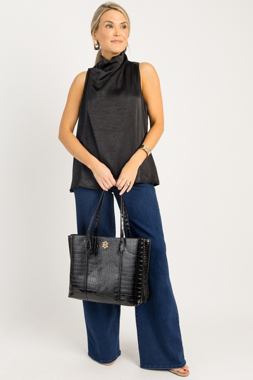 Delaney Mock-Neck Blouse, Black - 0821-9h.jpg