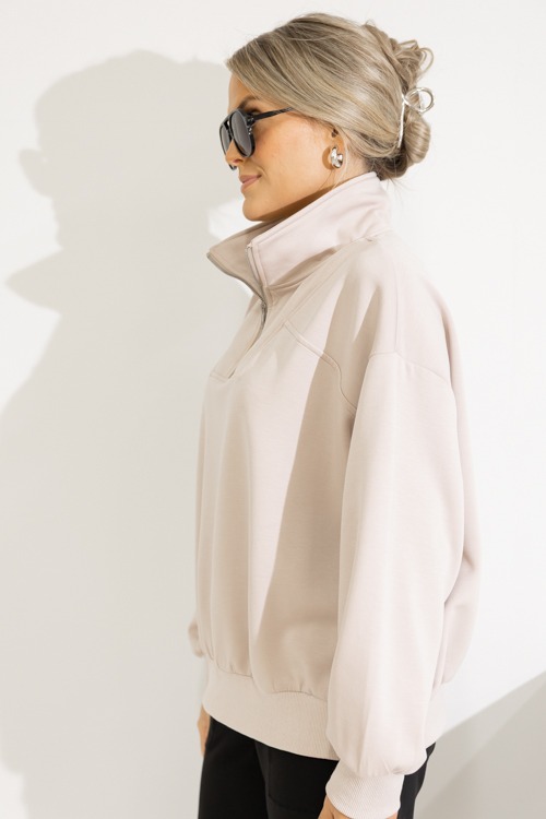 Quarter Zip Pullover, Taupe - 0822-117.jpg