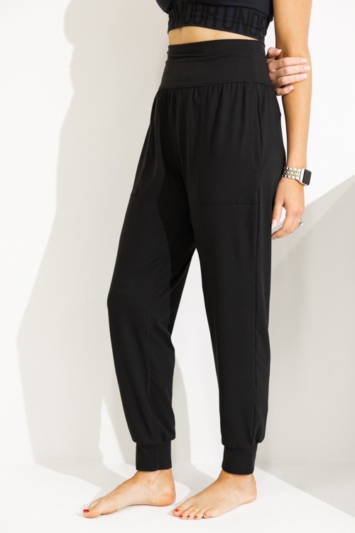 Butter Joggers, Black