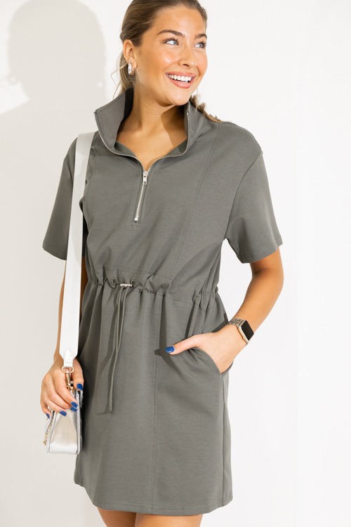 Scuba Draw Waist Dress, Olive - 0822-12.jpg