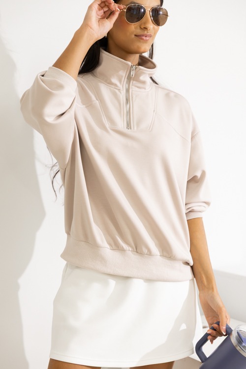 Quarter Zip Pullover, Taupe - 0822-146.jpg