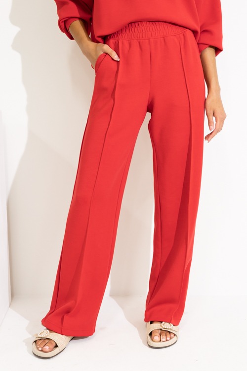 Pintuck Modal Pants, True Red - 0822-175.jpg