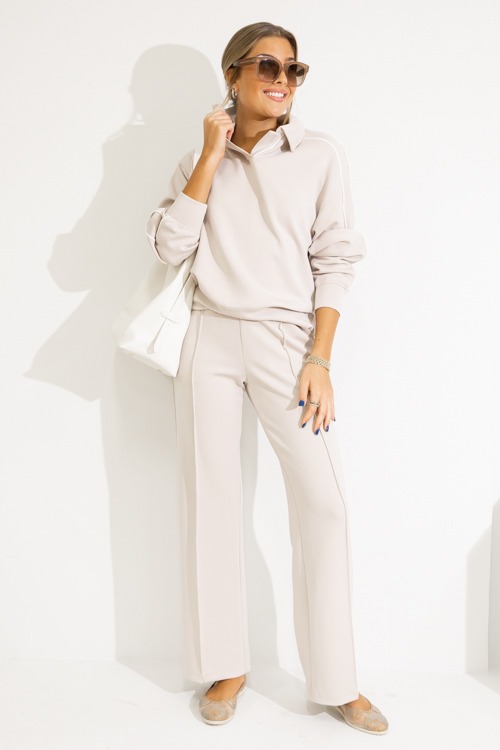 Pintuck Modal Pants, Mocha Cream - 0822-291p.jpg
