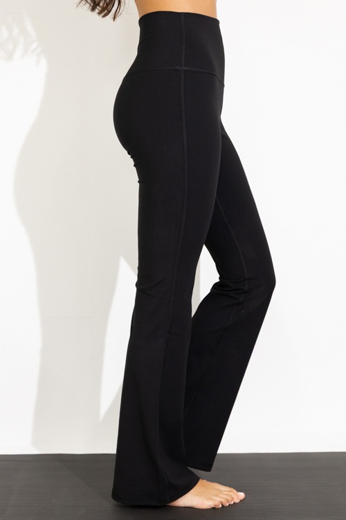Yummy Flare Yoga Pants, Black - 0822-73.jpg
