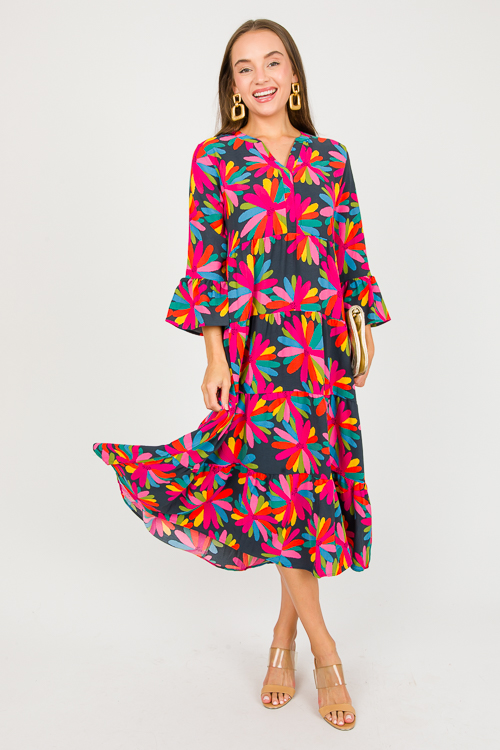 Benette Dress, Full Bloom