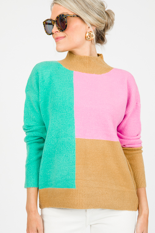 Trinity Colorblock Sweater