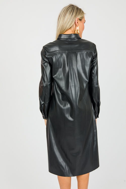 Leather Tunic Dress